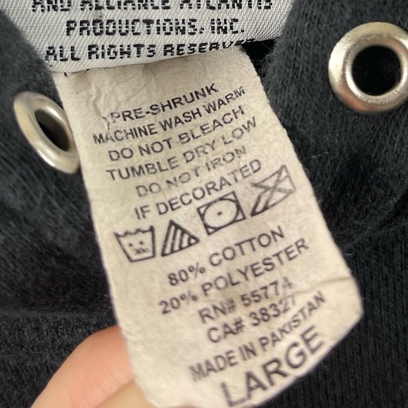 CSItem Large Graphic Hooded Hoodie Sweatshirt Crime Show TV Science Forensics - Picture 5 of 6